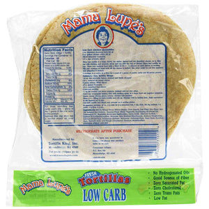 Mama lupe's, low carb tortilla, keto tortilla, high fiber tortilla
