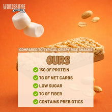 wholesome provisions protein rice crispy treat, keto rice crispy treat