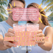 pink lemonade protein drink