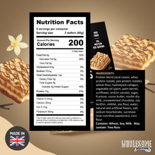 wholesome provisions protein wafer squares, keto wafers