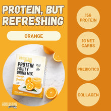 orange protein drink