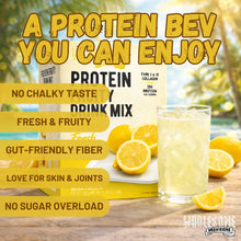 protein lemon fruit drink, wholesome provisions