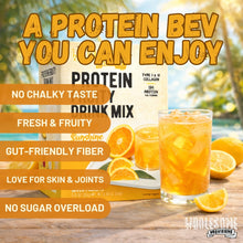 orange protein drink
