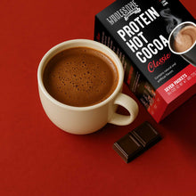 wholesome provisions, protein hot chocolate, low carb hot chocolate, keto hot chocolate, sugar free hot chocolate