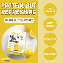 protein lemon fruit drink, wholesome provisions