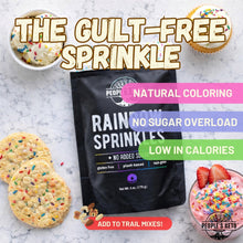 sugar free sprinkles, keto sprinkles, no added sugar sprinkles