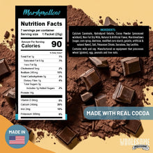 Protein Hot Chocolate with Mini Marshmallows Ingredients