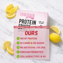 pink lemonade protein drink