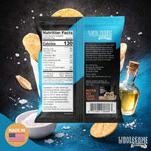 Wholesome provisions, protein chips, sea salt vinegar, low carb chips