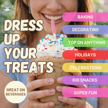 sugar free sprinkles, keto sprinkles, no added sugar sprinkles