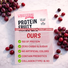 protein fruit drink, wholesome provisions