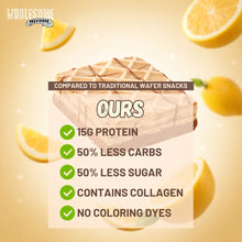 wholesome provisions protein wafer squares, keto wafers