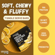 wholesome provisions fluffy lemon glaze rice crispy treat