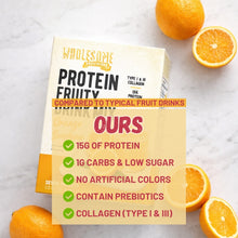 orange protein drink
