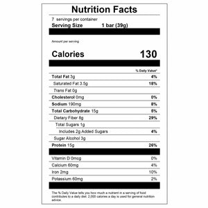 wholesome provisions protein rice crispy treat, keto rice crispy treat nutritional facts