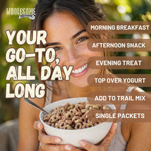 Peanut Butter Protein Cereal - High Protein & Fiber, Low Carb