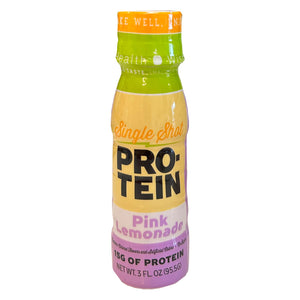 protein and collagen shot, 15g protein, pink lemonade, wholesome provisions
