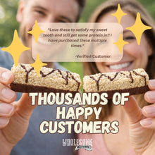 wholesome provisions protein rice crispy treat, keto rice crispy treat