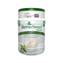 Package of SteviaSweet Stevia Extract Powder, a natural, zero-calorie sweetener derived from stevia, ideal for baking, beverages, and more