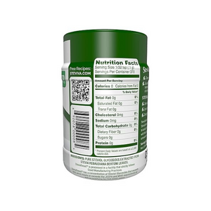 Package of SteviaSweet Stevia Extract Powder, a natural, zero-calorie sweetener made from pure stevia leaf extract for healthy alternatives to sugar