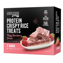 wholesome provisions fluffy strawberry cream rice crispy treat