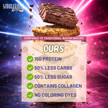 wholesome provisions protein wafer squares, keto wafers