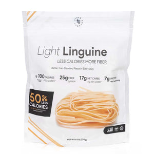 fiber gourmet Linguine, keto pasta, high fiber pasta