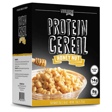 Honey Nut Protein Cereal - High Protein & Fiber, Low Carb