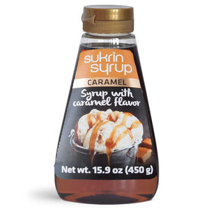 Keto Caramel Syrup - 2g Net Carb, Non-GMO, High Fiber, 450g