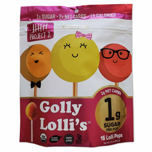golly lolli's, keto lollipops, keto suckers, keto candy, keto hard candy