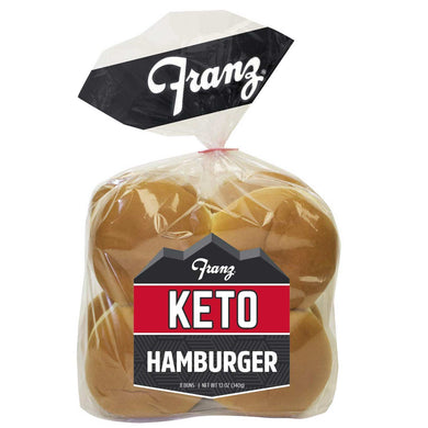 keto bread, franz keto bread, low carb bread, keto hamburger buns, low carb burger buns. franz hamburger buns